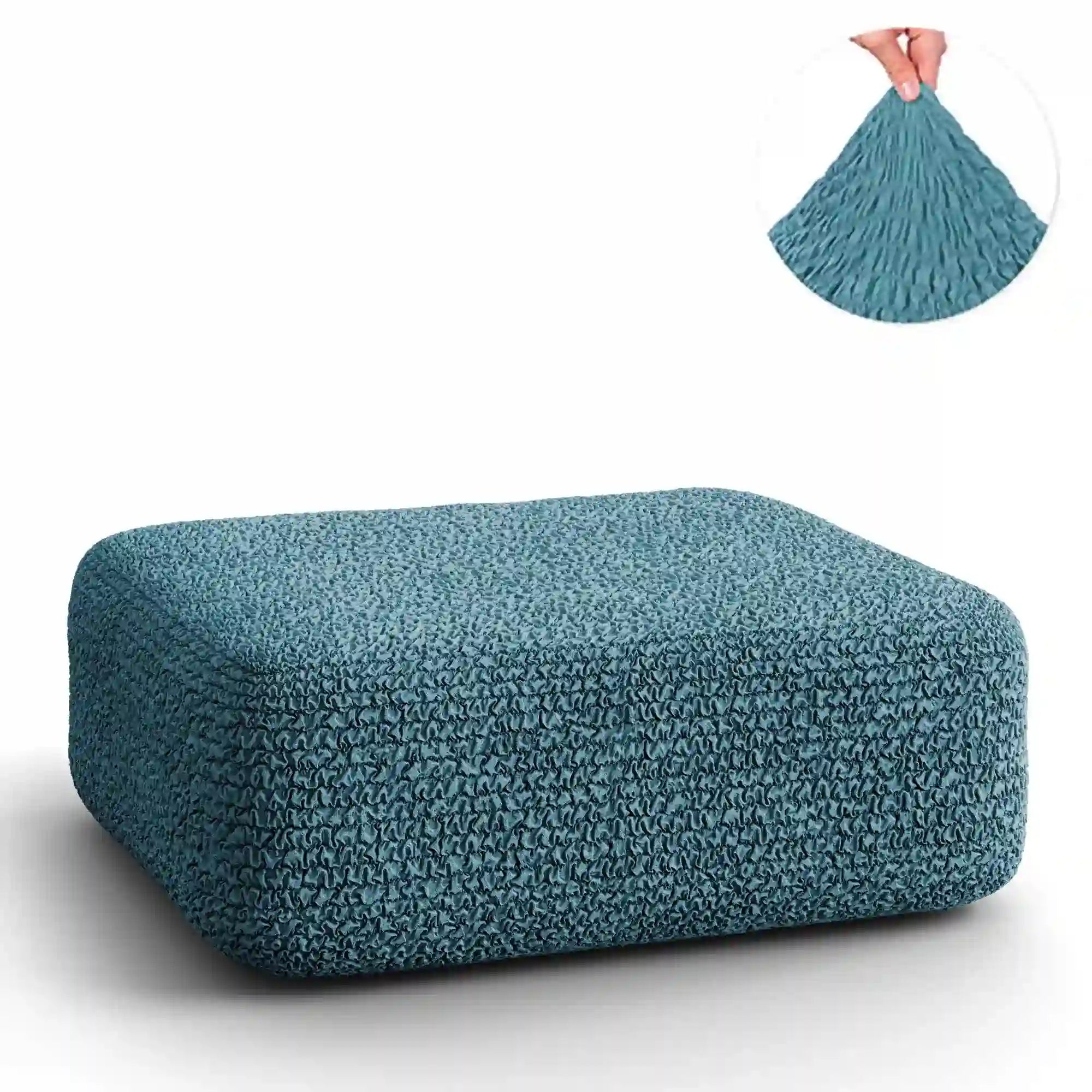 Seat Cushion Cover - Tiffany Blue, Microfibra Collection